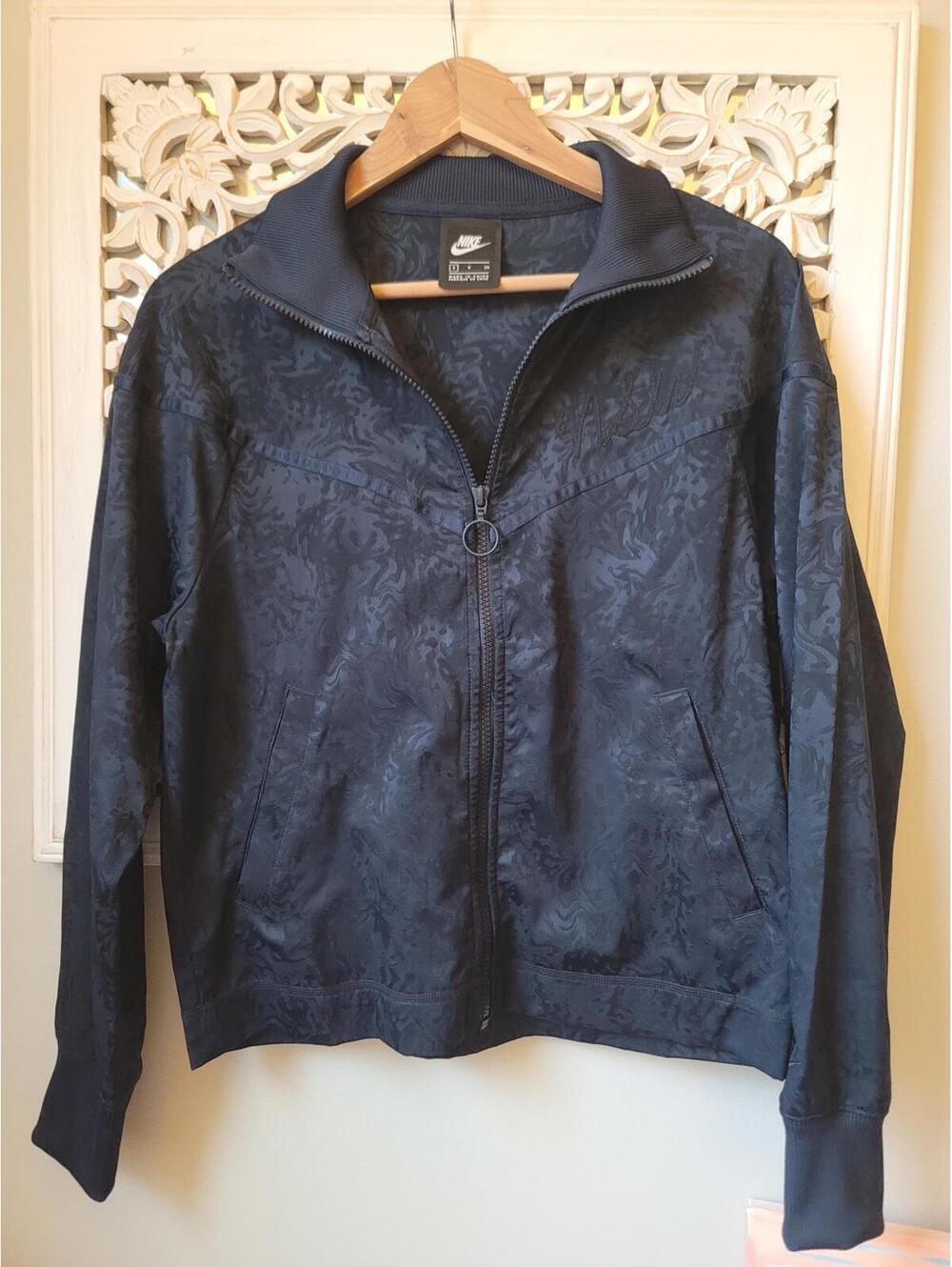 Nike Women's Blue Lightweight Full Zip Jacket Size Small